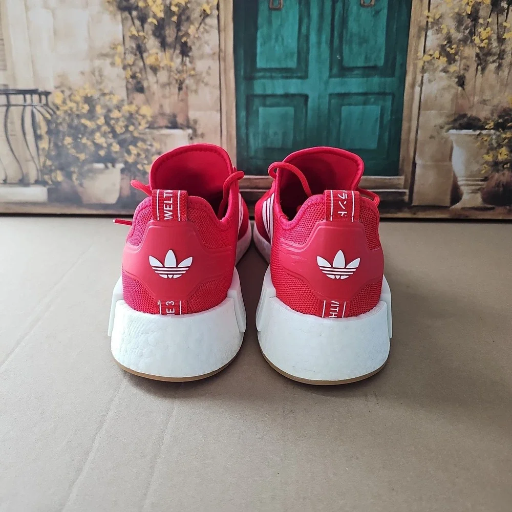 Adidas NMD_R1 Boost Running Shoe / Vivid Red / GY6056 / Size 11 Ultra